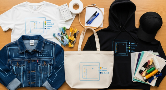 Adapting Embroidery Designs for Apparel and Accessories