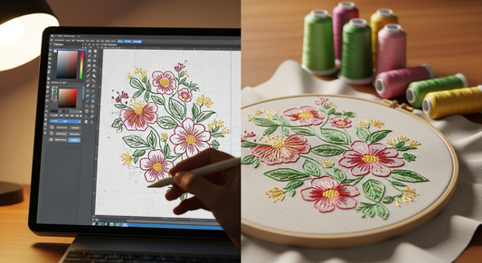 Designing for Embroidery - Why Your Computer Graphics Don't Always Work