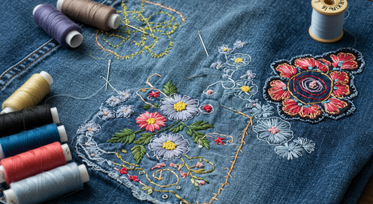 Repair & Visible Mending with Embroidery