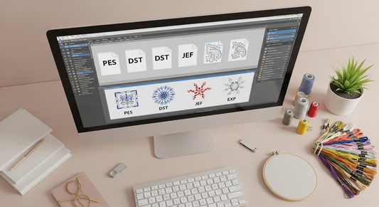 So... What’s the Deal with DST, PES, and All Those Embroidery File Formats?
