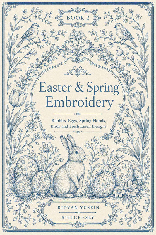 Easter And Spring Embroidery 2 Book from Easter & Spring Embroidery Book 2, a digital embroidery design reference for machine embroidery designs, embroidery patterns and seasonal embroidery motifs.