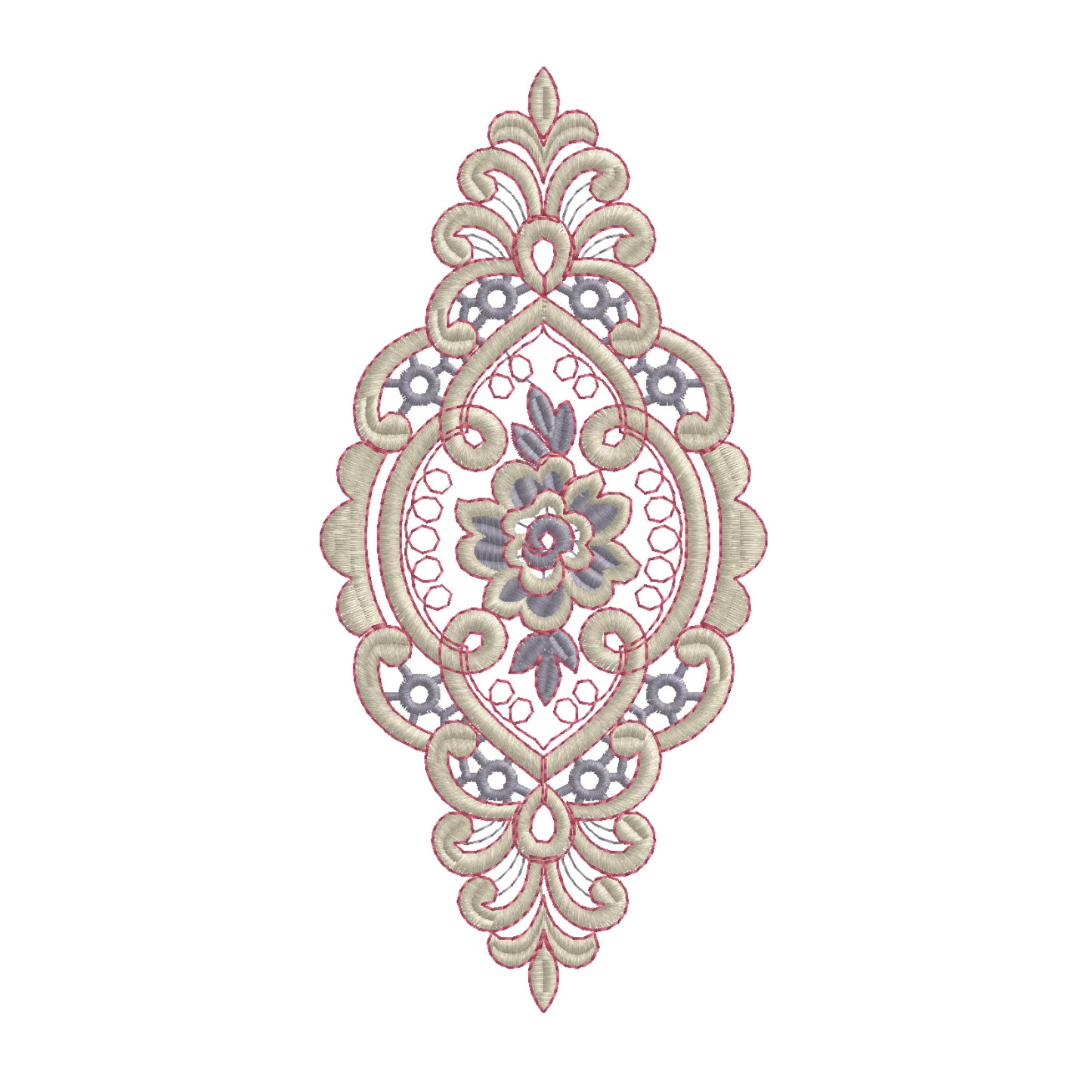 Modern Embroidery Design for Hoop ā PES, DST, VP3, HUS | Instant Download Machine Stitch File - 10001