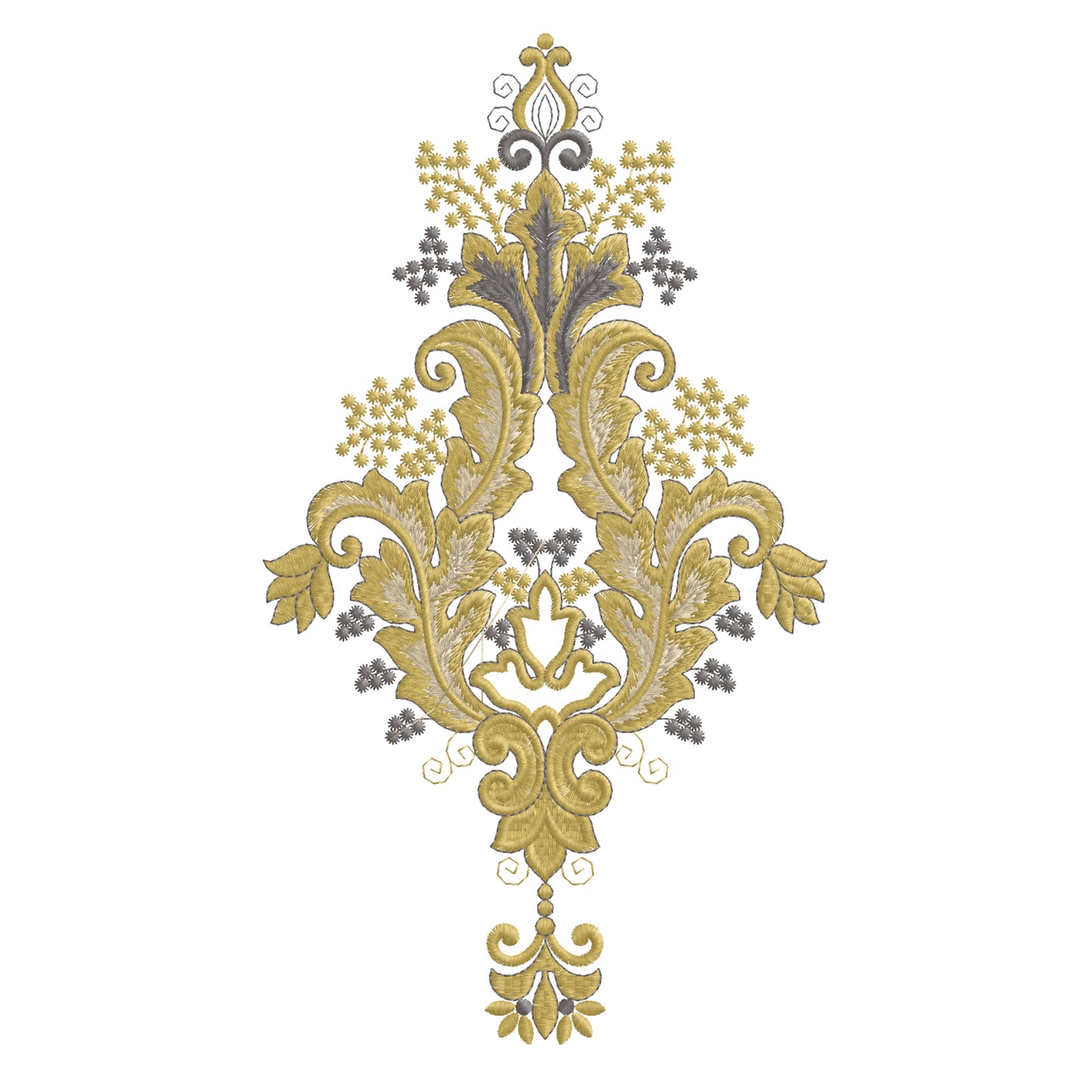 Modern Embroidery Design for Hoop – PES, DST, VP3, HUS | Instant Download Machine Stitch File - 10008