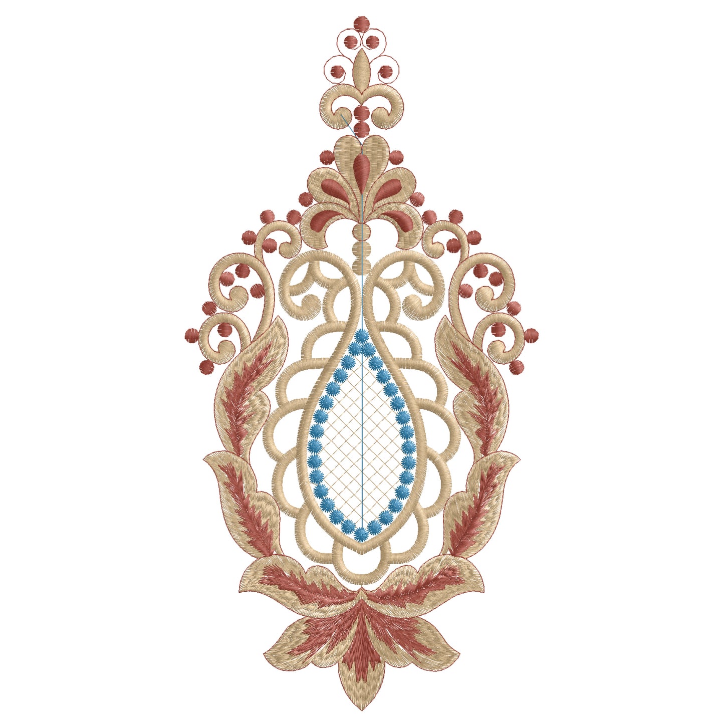 Modern Embroidery Design for Hoop ā PES, DST, VP3, HUS | Instant Download Machine Stitch File - 10014