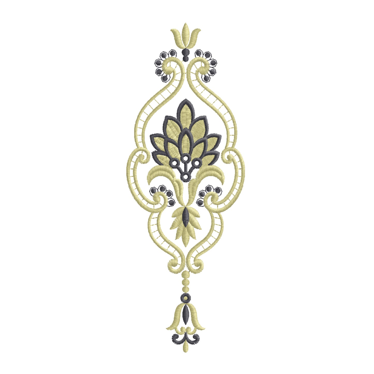 Modern Embroidery Design for Hoop ā PES, DST, VP3, HUS | Instant Download Machine Stitch File - 10031