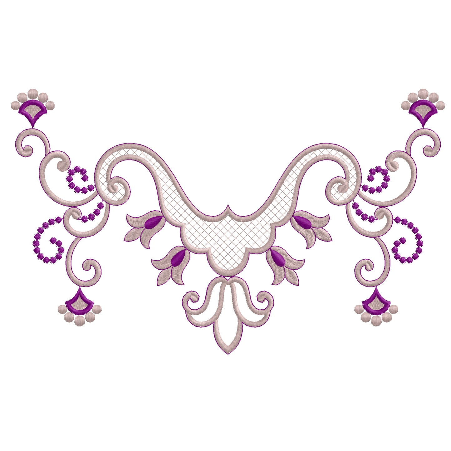 Modern Embroidery Design for Hoop – PES, DST, VP3, HUS | Instant Download Machine Stitch File - 10055