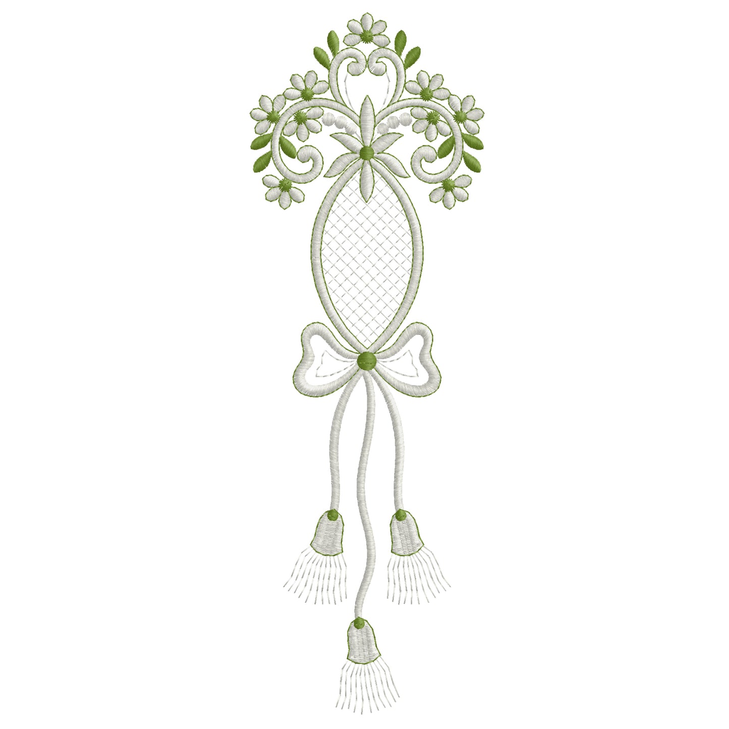 Modern Embroidery Design for Hoop – PES, DST, VP3, HUS | Instant Download Machine Stitch File - 10091