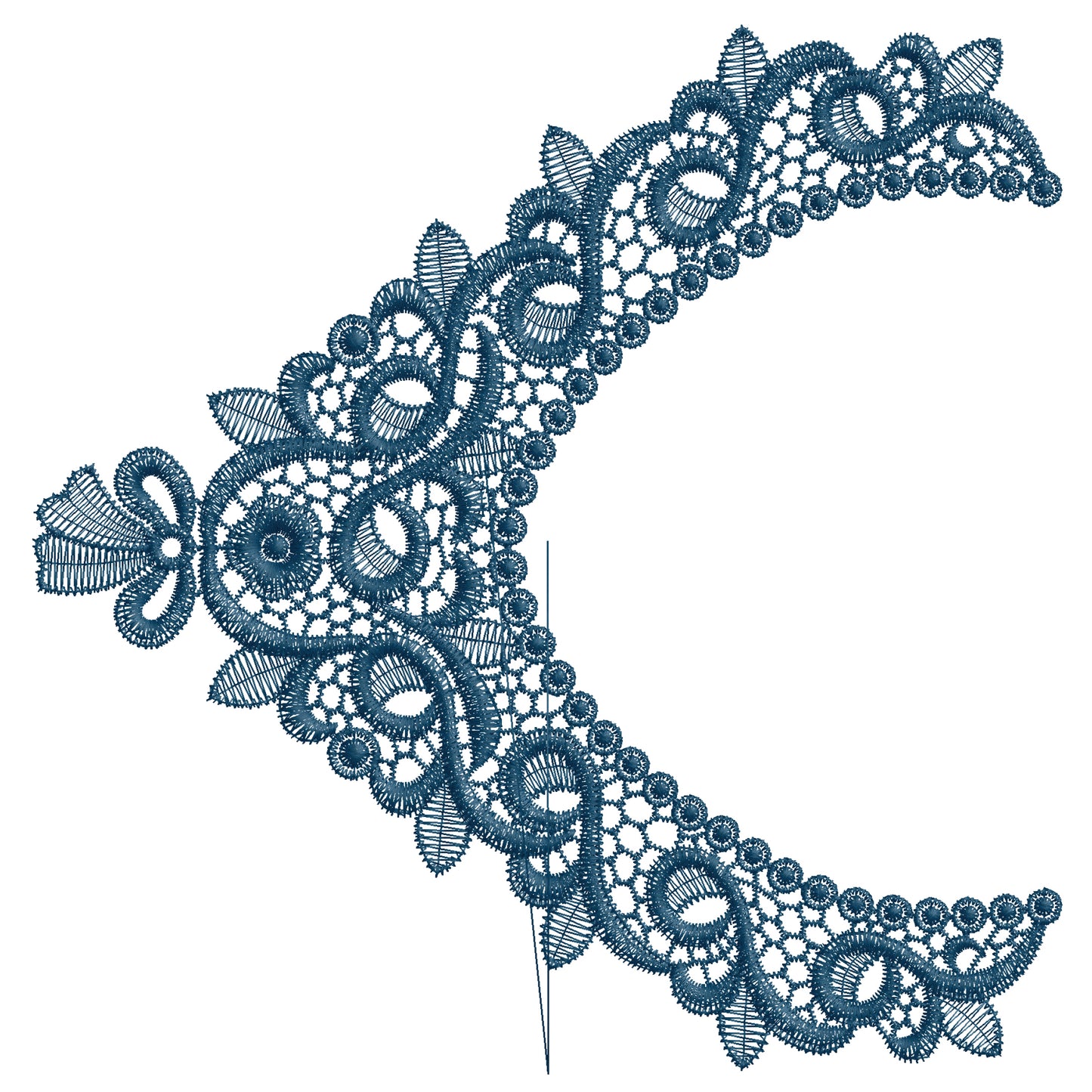 Modern Embroidery Design for Hoop ā PES, DST, VP3, HUS | Instant Download Machine Stitch File - 20043