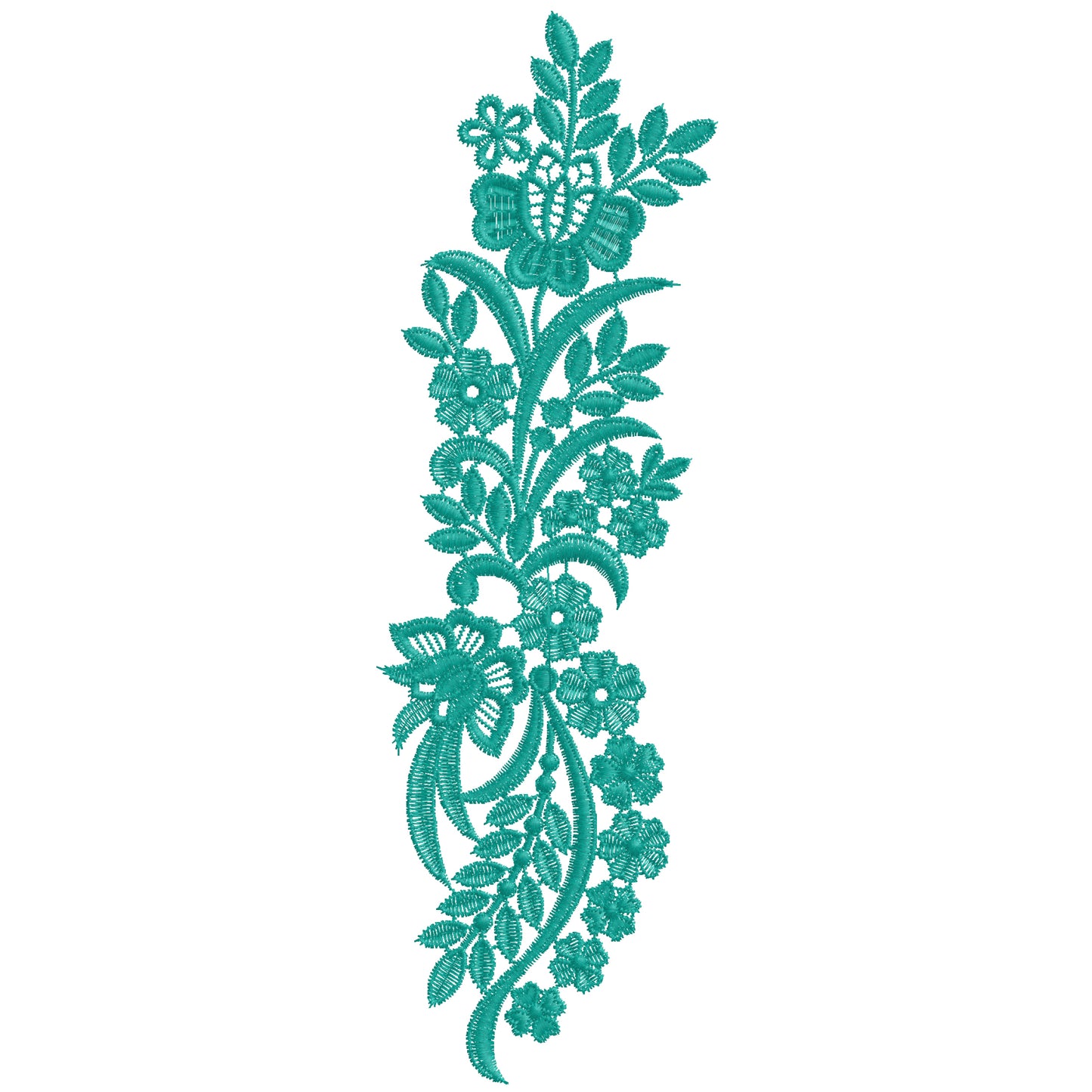 Modern Embroidery Design for Hoop ā PES, DST, VP3, HUS | Instant Download Machine Stitch File - 20048
