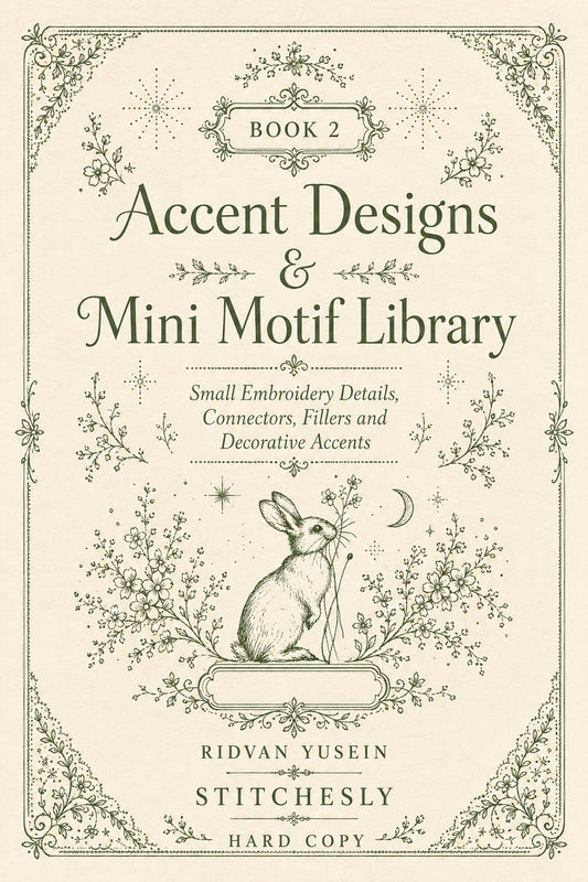 Accent Designs And Mini Motif Library 2 Book 03 from Accent Designs & Mini Motif Library Book 2, a digital embroidery design reference for machine embroidery designs, embroidery patterns and small motif and accent designs.