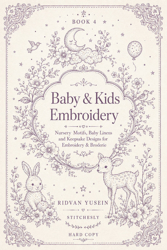 Baby And Kids Embroidery 4 Book 03 from Baby & Kids Embroidery Book 4, a digital embroidery design reference for machine embroidery designs, embroidery patterns and baby and keepsake embroidery.