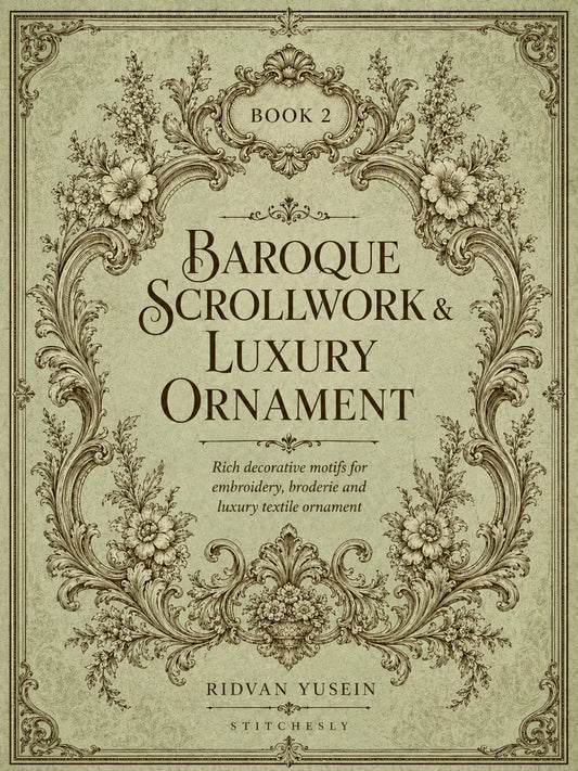 Baroque Scrollwork And Luxury Ornament 2 Book from Baroque Scrollwork & Luxury Ornament Book 2, a digital embroidery design reference for machine embroidery designs, embroidery patterns and embroidery design reference.