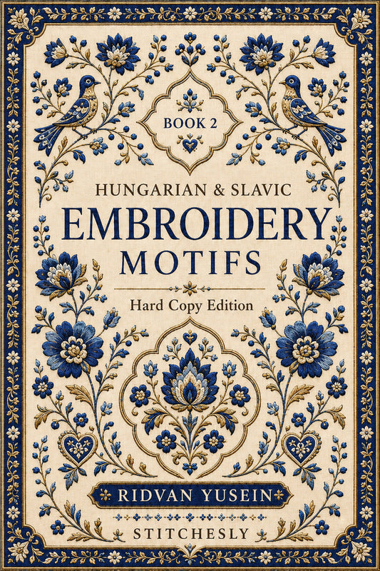 Book 14 Hungarian And Slavic Embroidery Motifs 2 Book 03 from Hungarian & Slavic Embroidery Motifs Book 2, a digital embroidery design reference for machine embroidery designs, embroidery patterns and embroidery design reference.