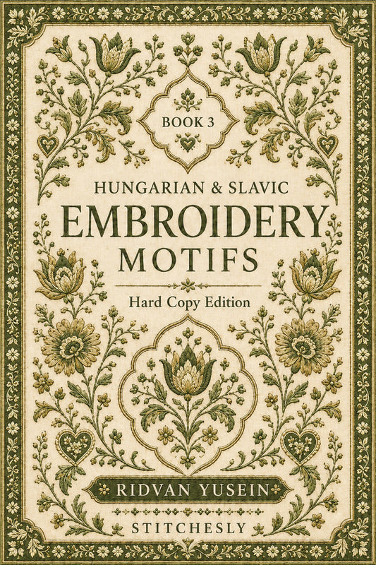Book 14 Hungarian And Slavic Embroidery Motifs 3 Book from Hungarian & Slavic Embroidery Motifs Book 3, a digital embroidery design reference for machine embroidery designs, embroidery patterns and embroidery design reference.