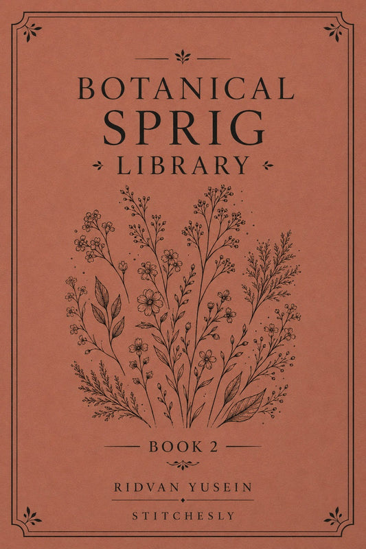 Front cover of Botanical Sprig Library, Book Two.