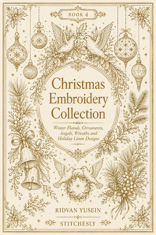 Christmas Embroidery Collection 4 Book 03 from Christmas Embroidery Collection Book 4, a digital embroidery design reference for machine embroidery designs, embroidery patterns and seasonal embroidery motifs.