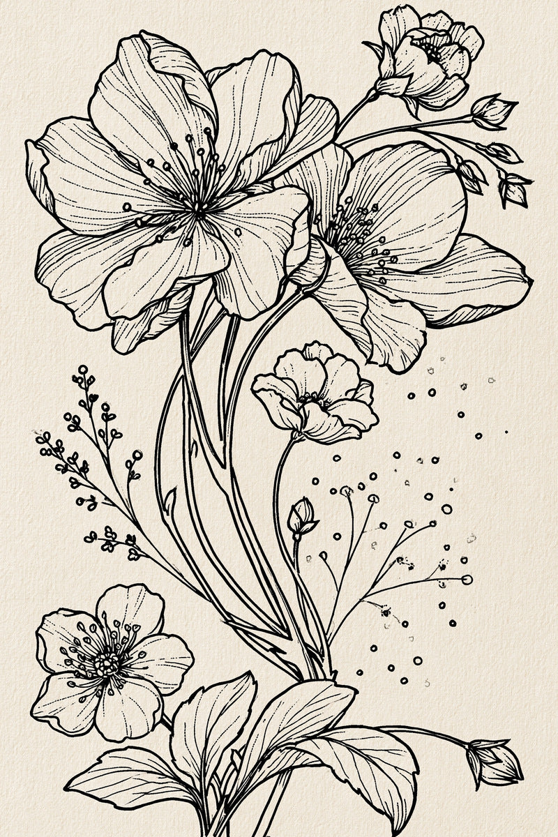 Garment Gift And Small Textile from Art Nouveau Botanical Embroidery Book 1, a digital embroidery design reference for machine embroidery designs, embroidery patterns and garment placement ideas.