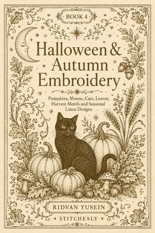 Halloween And Autumn Embroidery 4 Book 03 from Halloween & Autumn Embroidery Book 4, a digital embroidery design reference for machine embroidery designs, embroidery patterns and seasonal embroidery motifs.