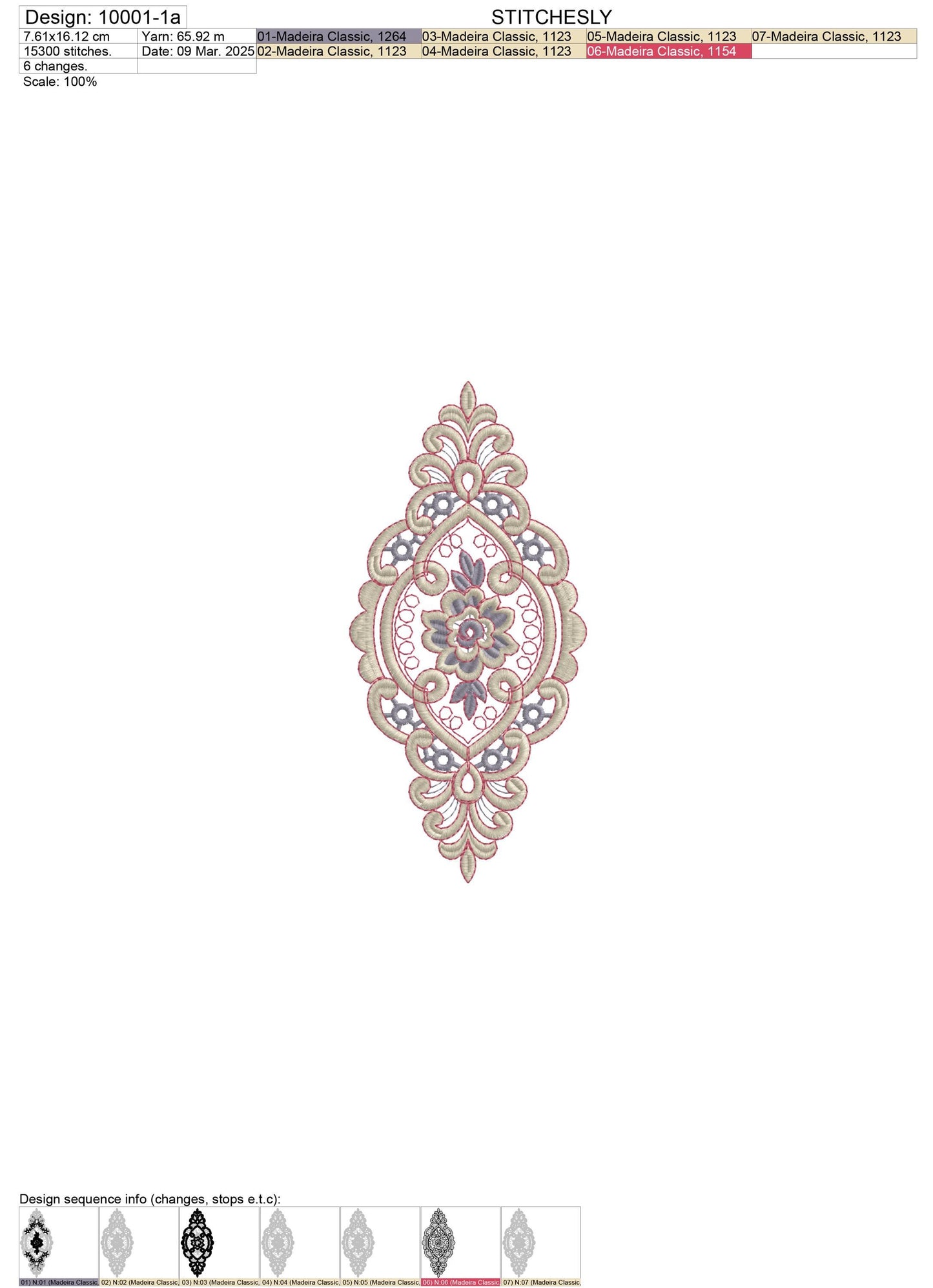 Modern Embroidery Design for Hoop ā PES, DST, VP3, HUS | Instant Download Machine Stitch File - 10001