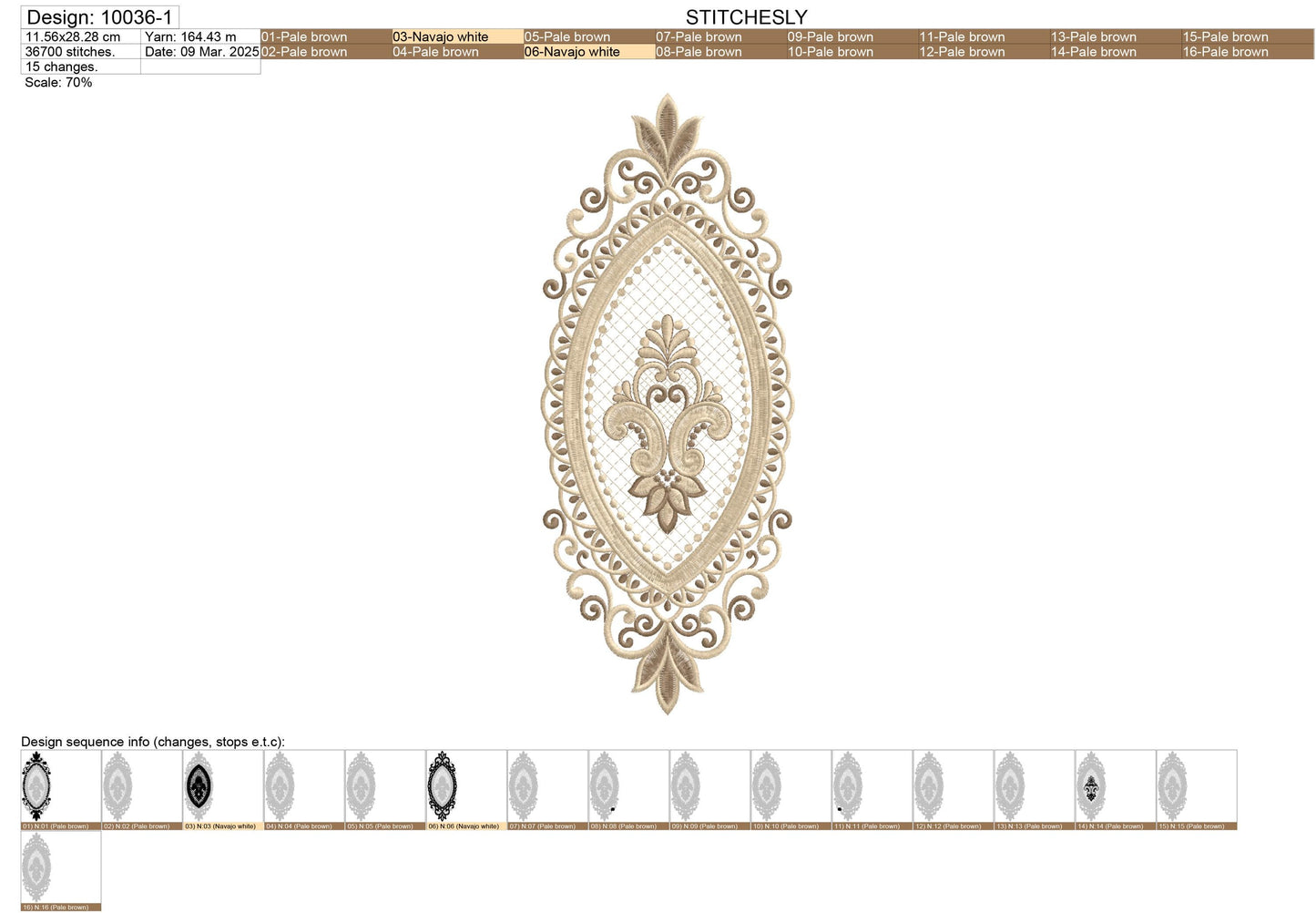 Modern Embroidery Design for Hoop ā PES, DST, VP3, HUS | Instant Download Machine Stitch File - 10036