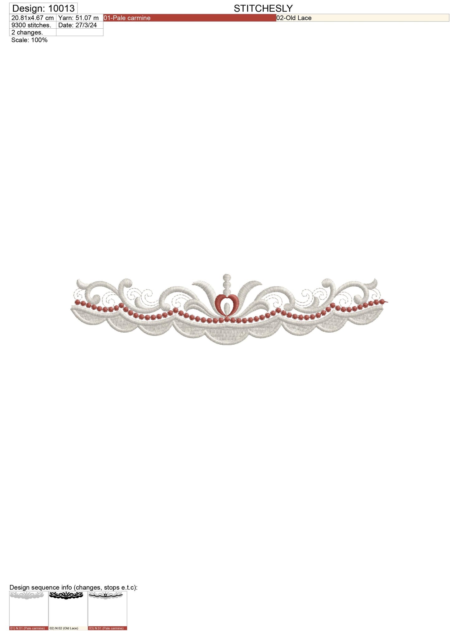 Modern Embroidery Design for Hoop ā PES, DST, VP3, HUS | Instant Download Machine Stitch File - 10013