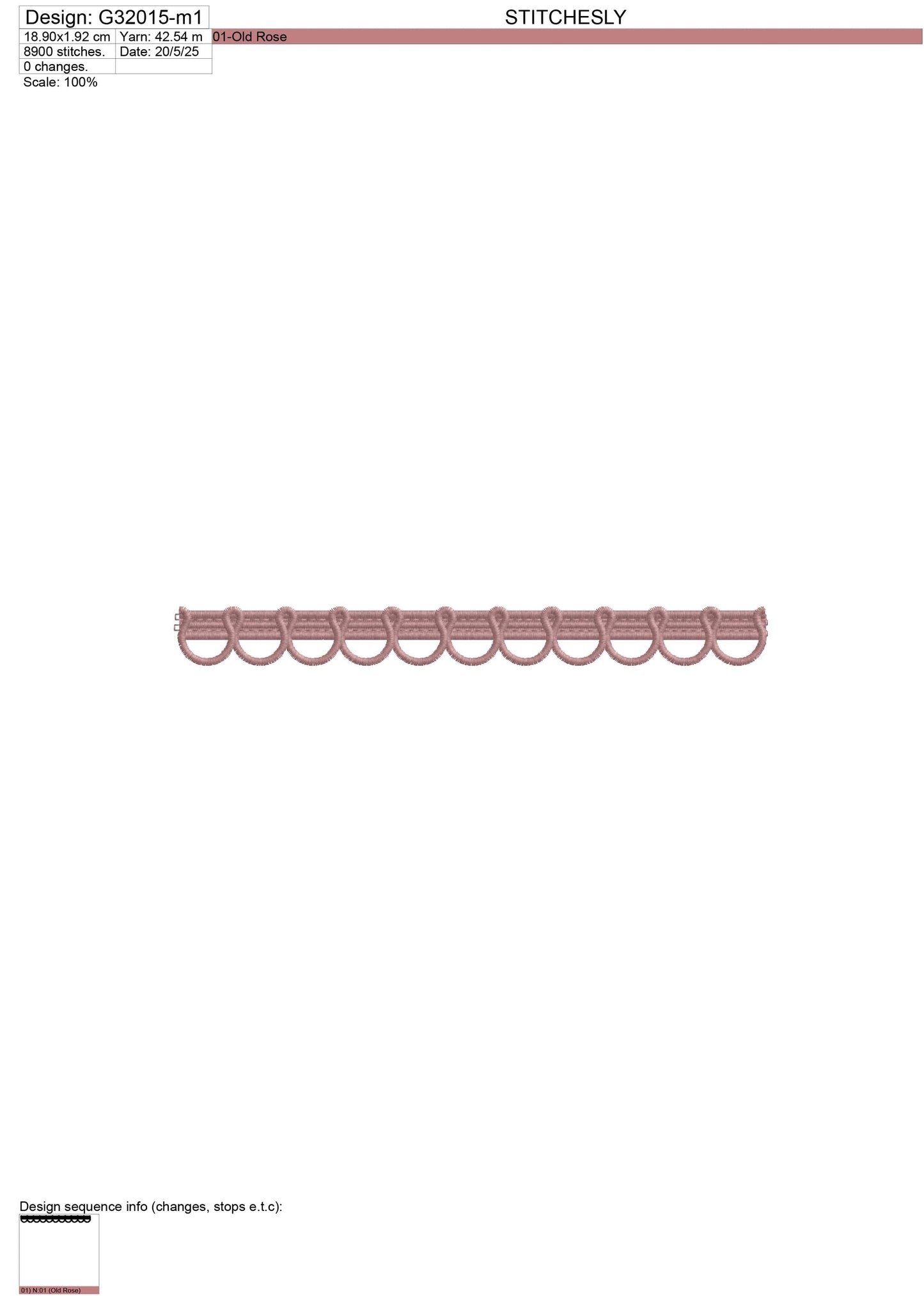 Modern Embroidery Design for Hoop ā PES, DST, VP3, HUS | Instant Download Machine Stitch File - G32015