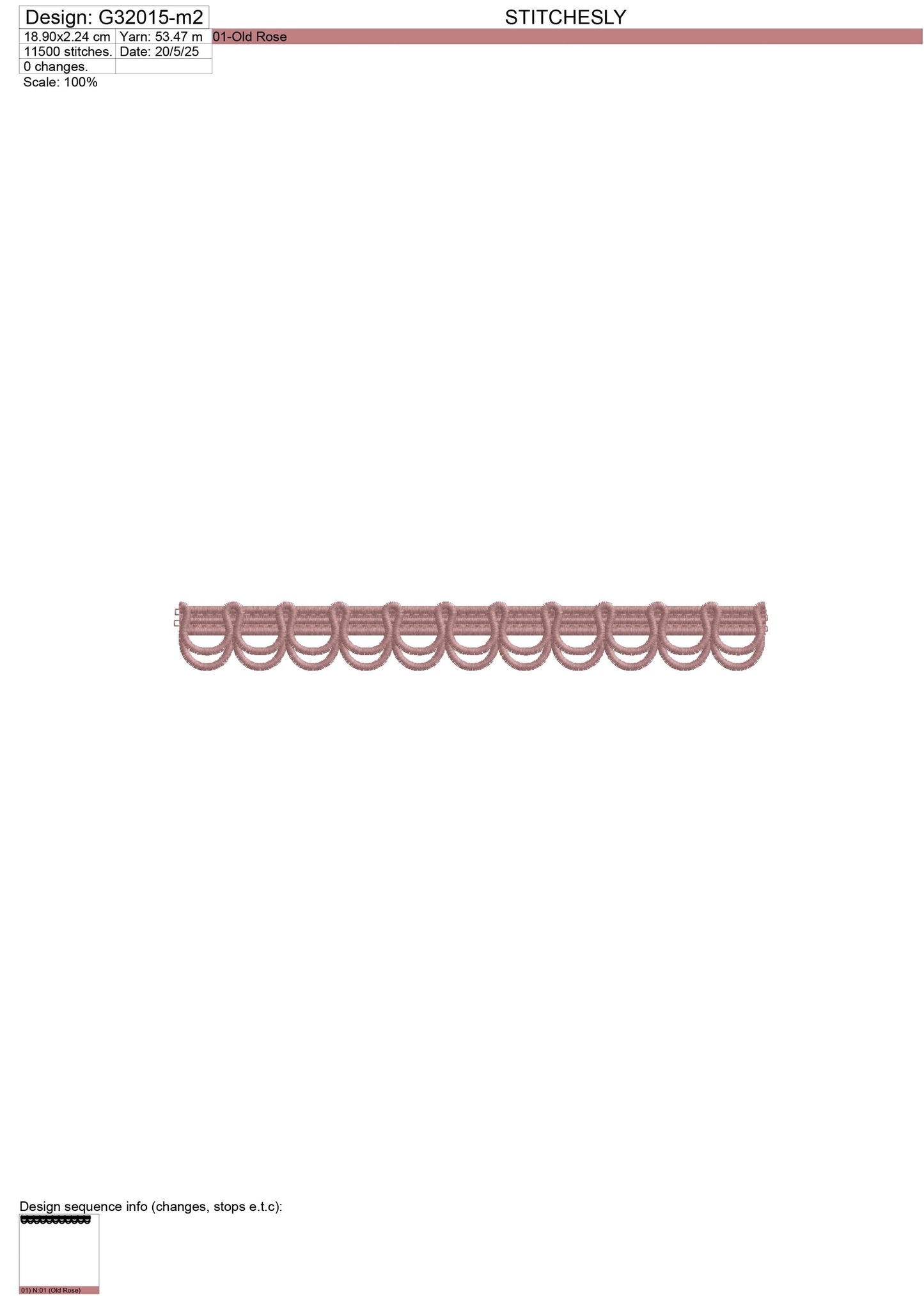 Modern Embroidery Design for Hoop ā PES, DST, VP3, HUS | Instant Download Machine Stitch File - G32015