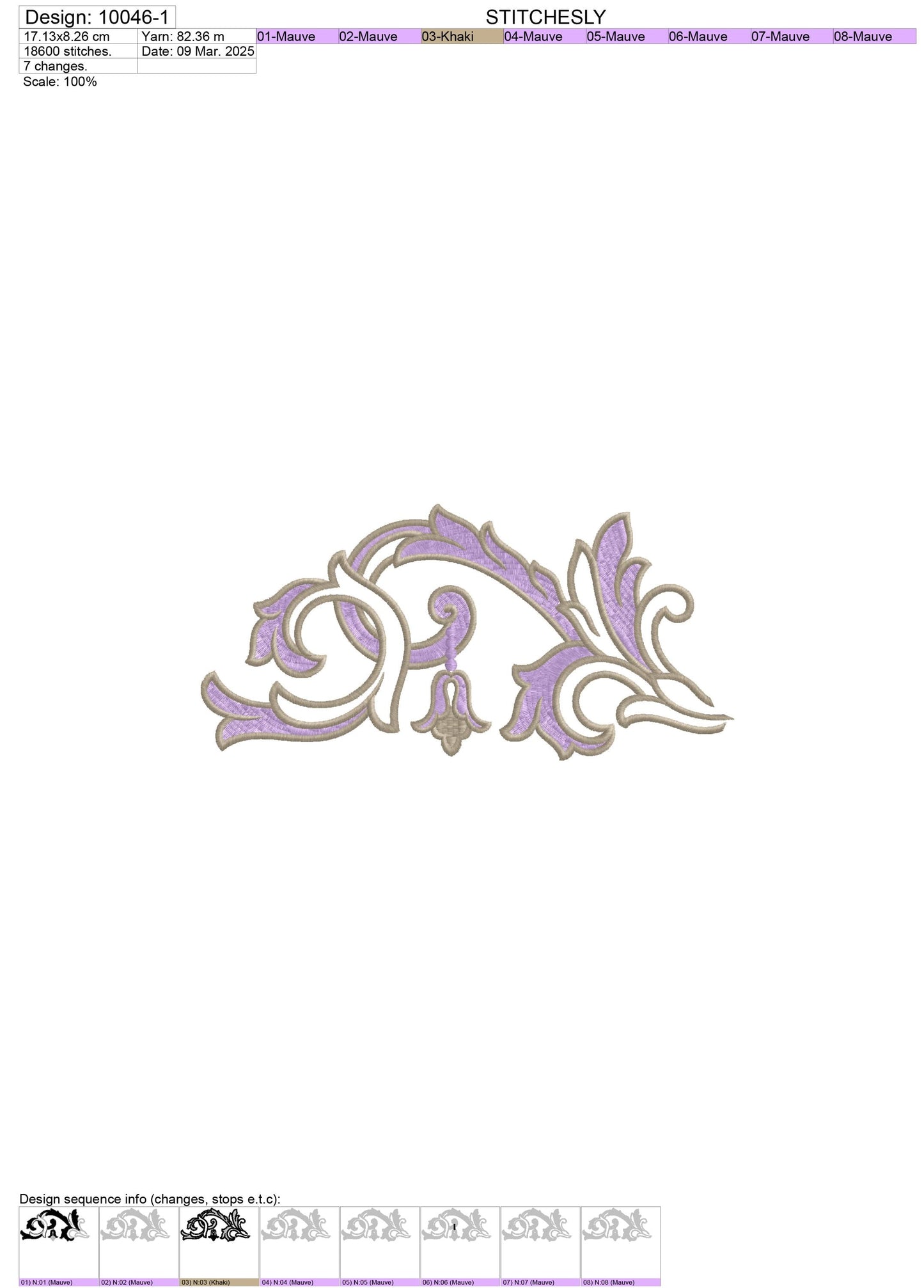 Modern Embroidery Design for Hoop ā PES, DST, VP3, HUS | Instant Download Machine Stitch File - 10046