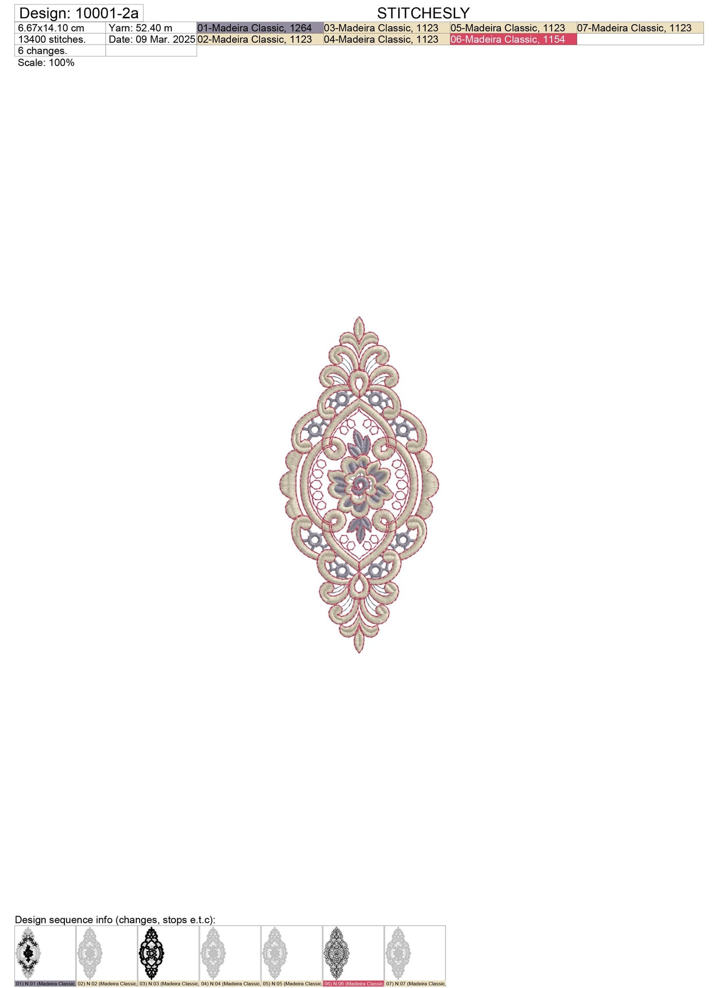 Modern Embroidery Design for Hoop ā PES, DST, VP3, HUS | Instant Download Machine Stitch File - 10001