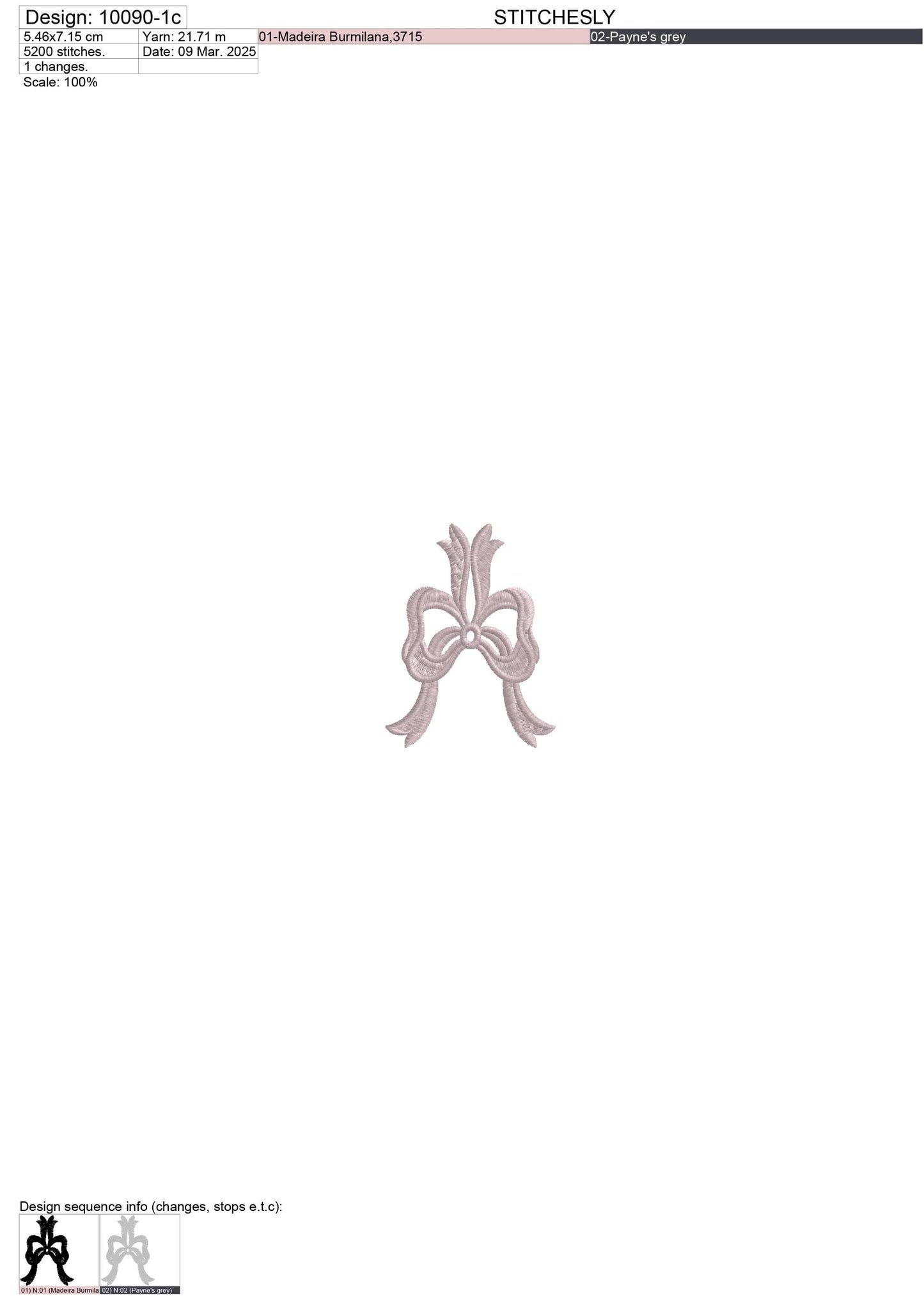 Modern Embroidery Design for Hoop ā PES, DST, VP3, HUS | Instant Download Machine Stitch File - 10090