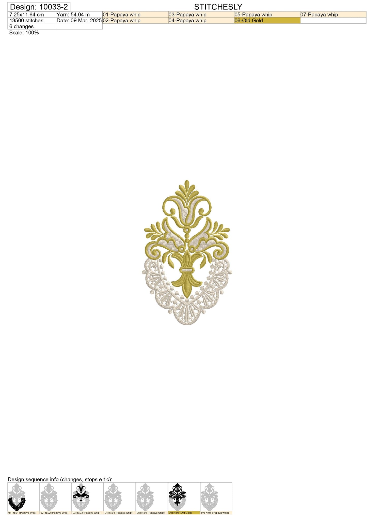 Modern Embroidery Design for Hoop ā PES, DST, VP3, HUS | Instant Download Machine Stitch File - 10033