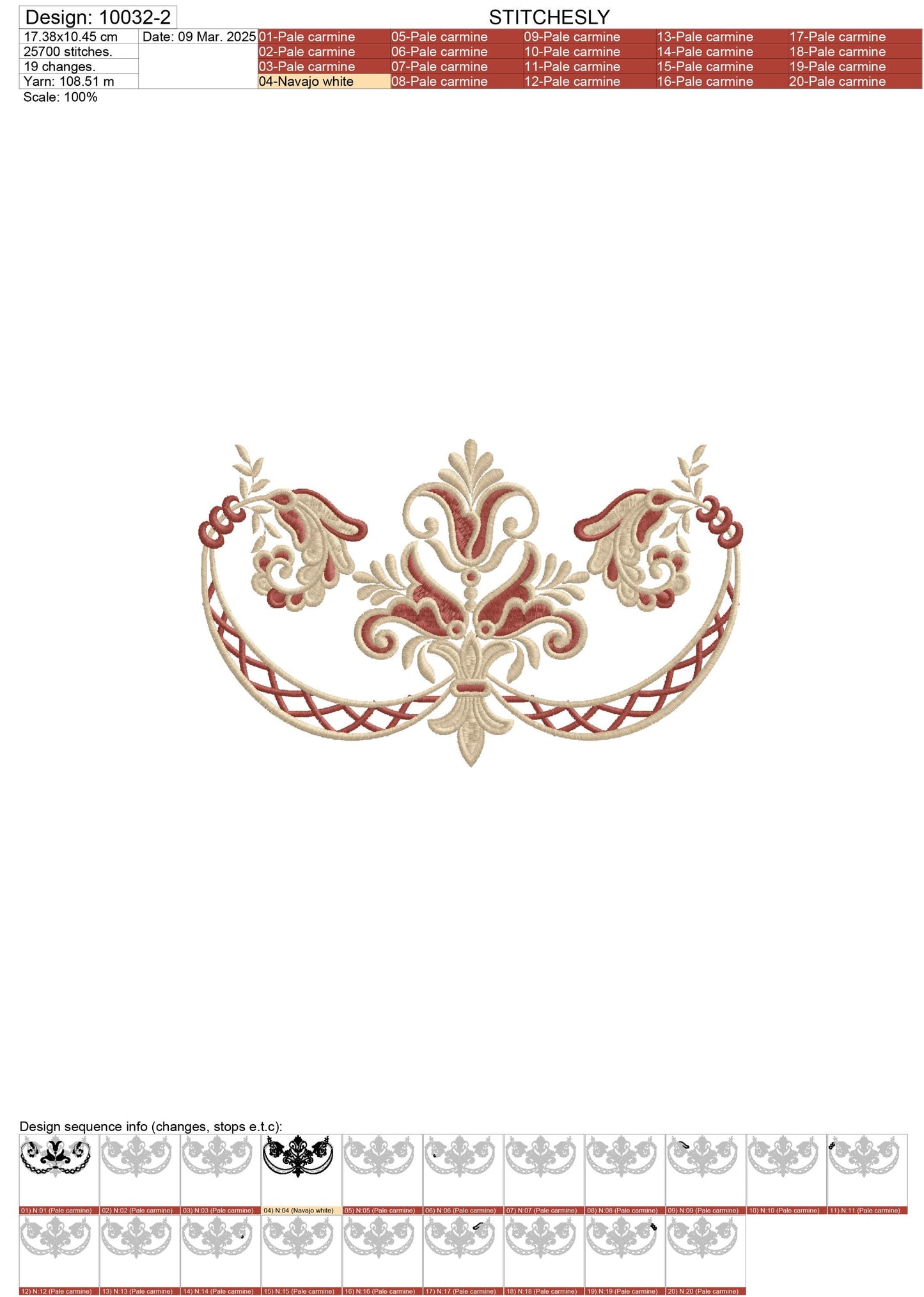 Modern Embroidery Design for Hoop ā PES, DST, VP3, HUS | Instant Download Machine Stitch File - 10032