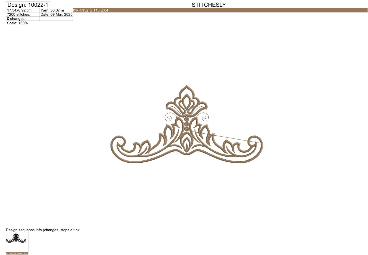 Modern Embroidery Design for Hoop ā PES, DST, VP3, HUS | Instant Download Machine Stitch File - 10022