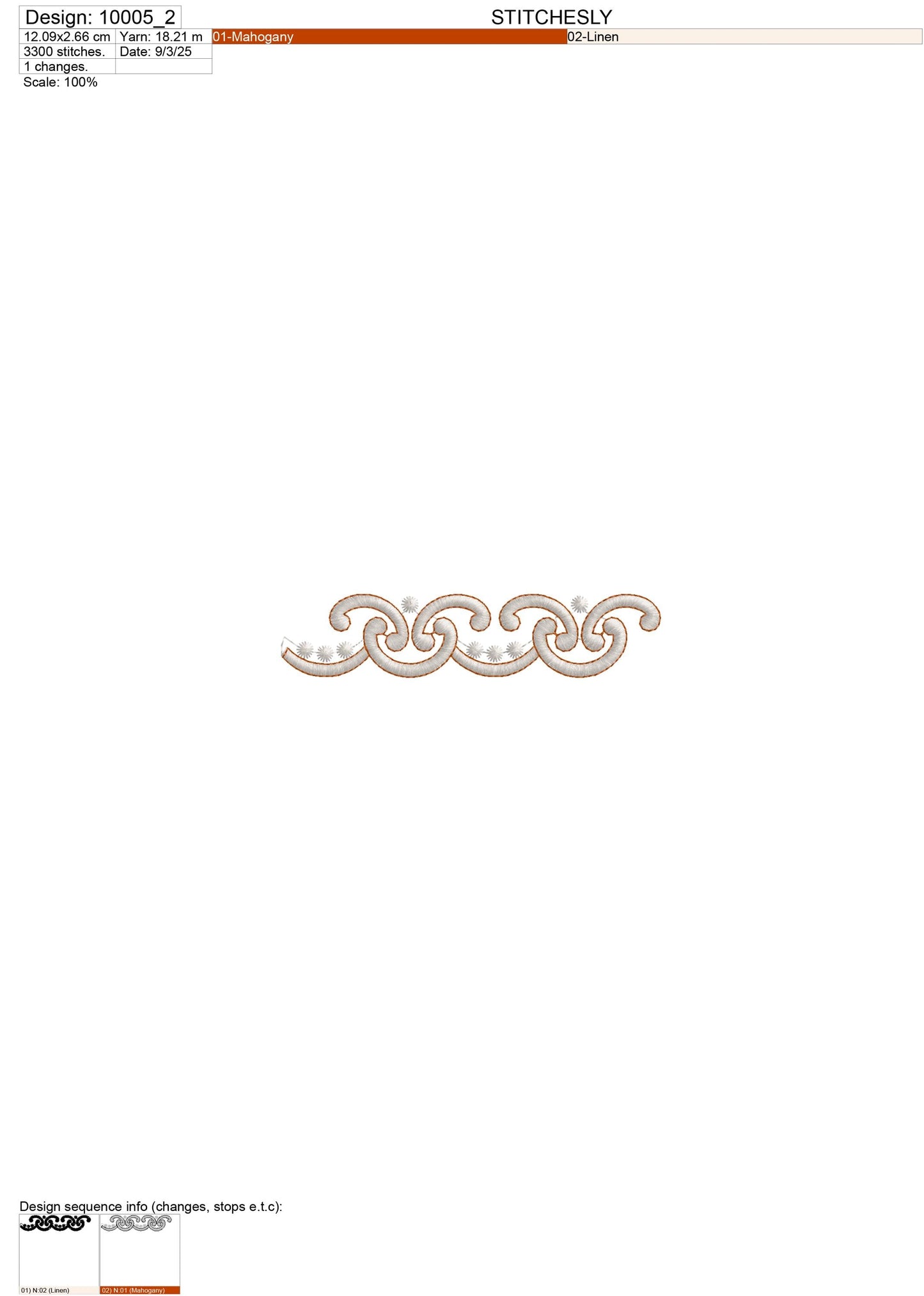 Modern Embroidery Design for Hoop ā PES, DST, VP3, HUS | Instant Download Machine Stitch File - 10005