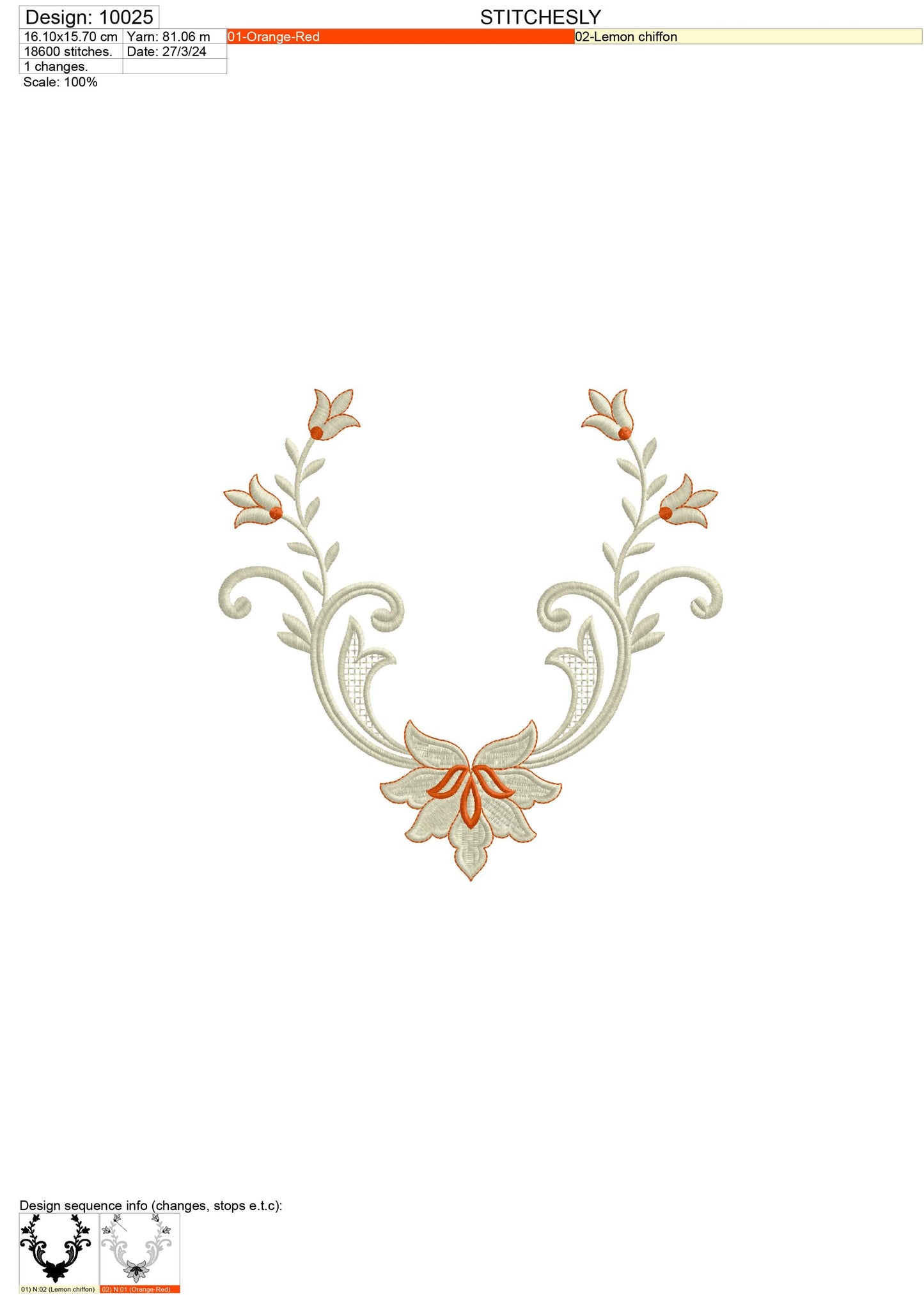 Modern Embroidery Design for Hoop ā PES, DST, VP3, HUS | Instant Download Machine Stitch File - 10025
