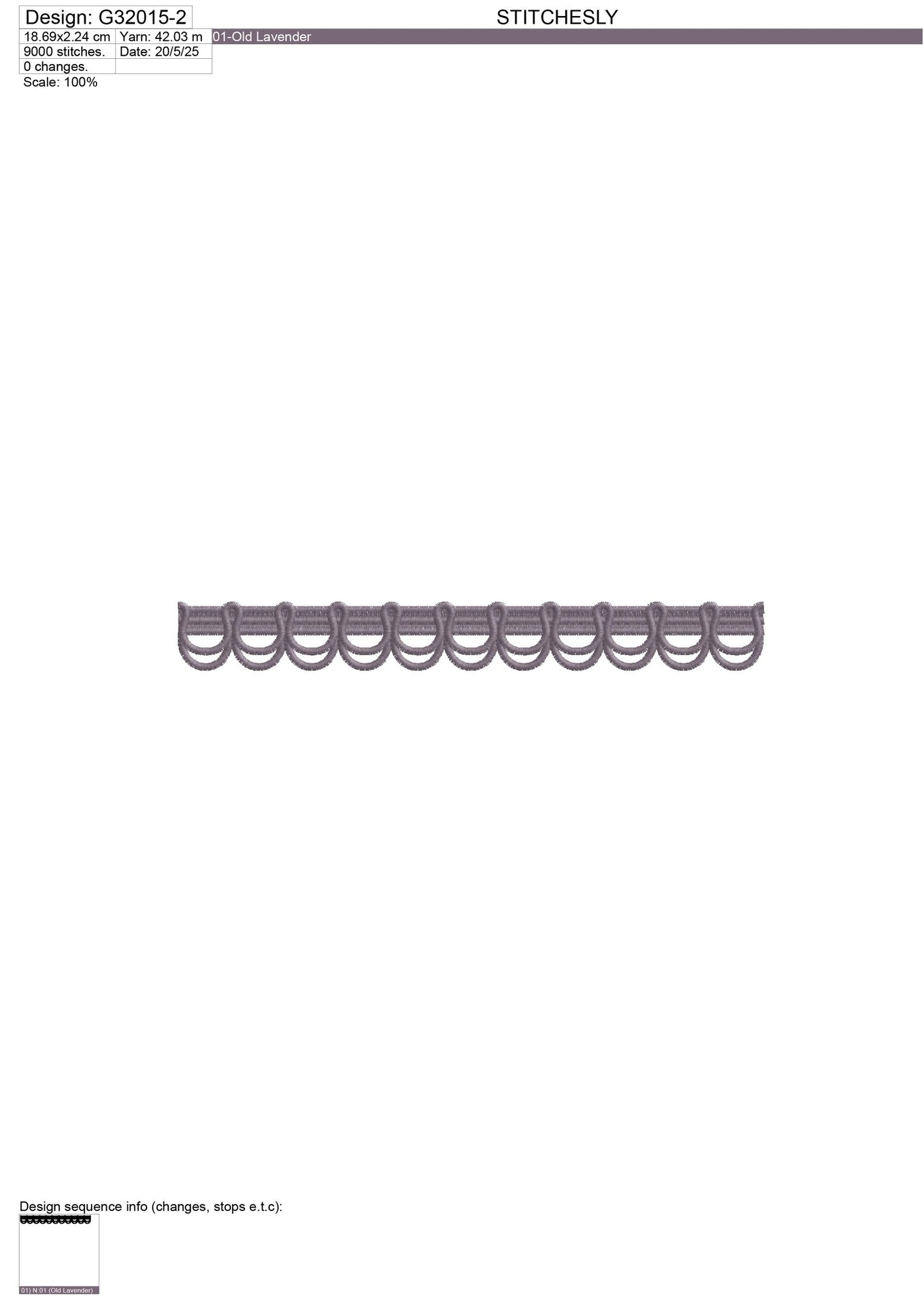 Modern Embroidery Design for Hoop ā PES, DST, VP3, HUS | Instant Download Machine Stitch File - G32015
