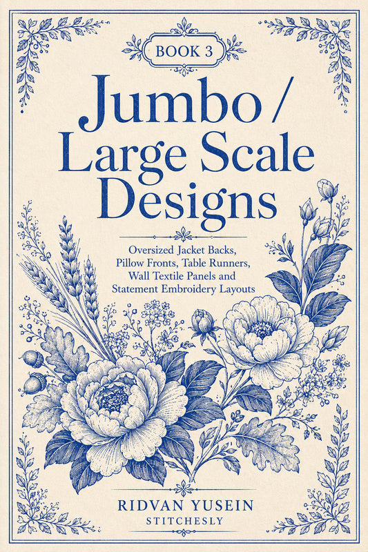 Jumbo Large Scale Designs 3 Book 03 from Jumbo - Large Scale Designs Book 3, a digital embroidery design reference for machine embroidery designs, embroidery patterns and embroidery design reference.