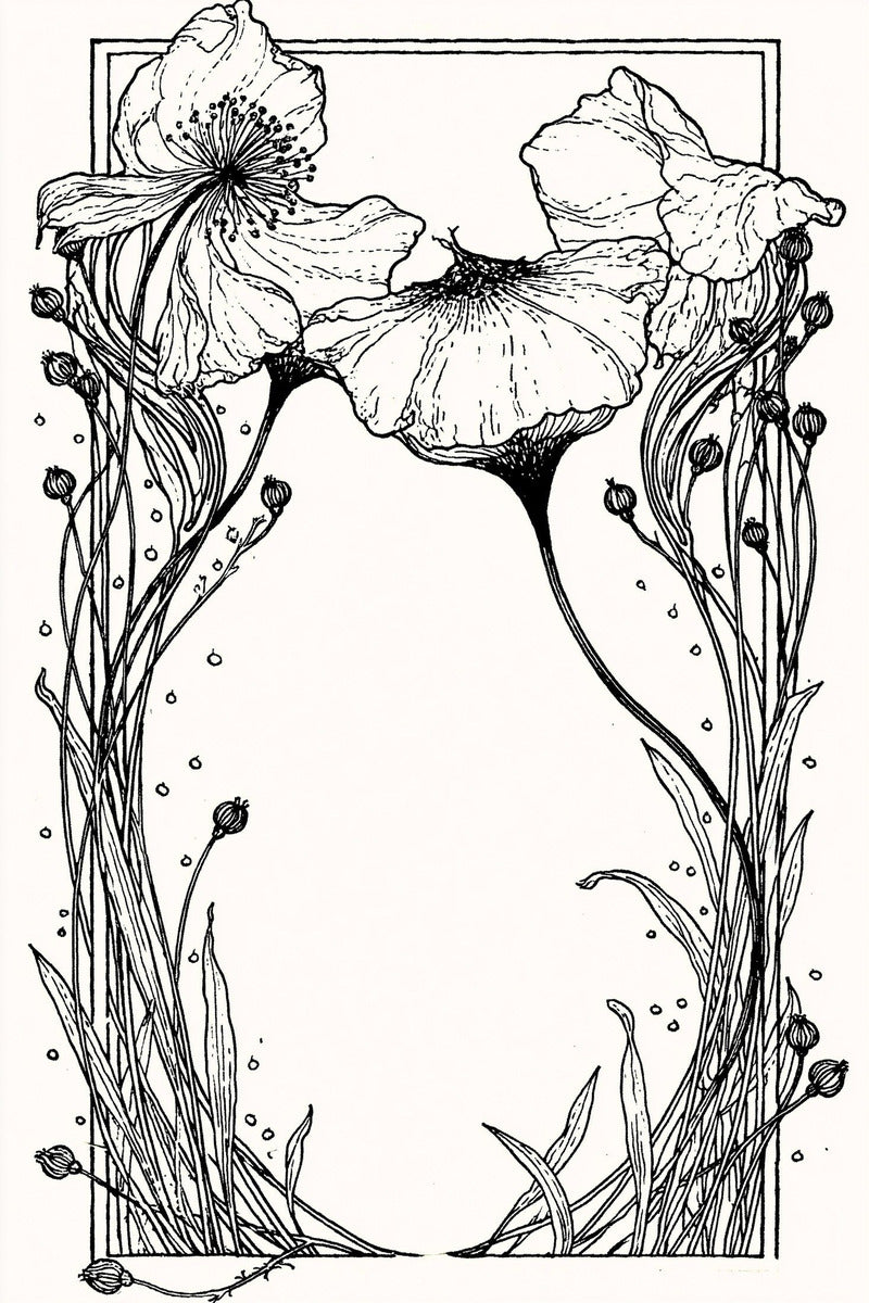 Digital PDF embroidery design bundle cover preview for Ornamental Borders & Baroque Frames Bundle 2, featuring curated embroidery patterns, motif library references and textile… - preview 27