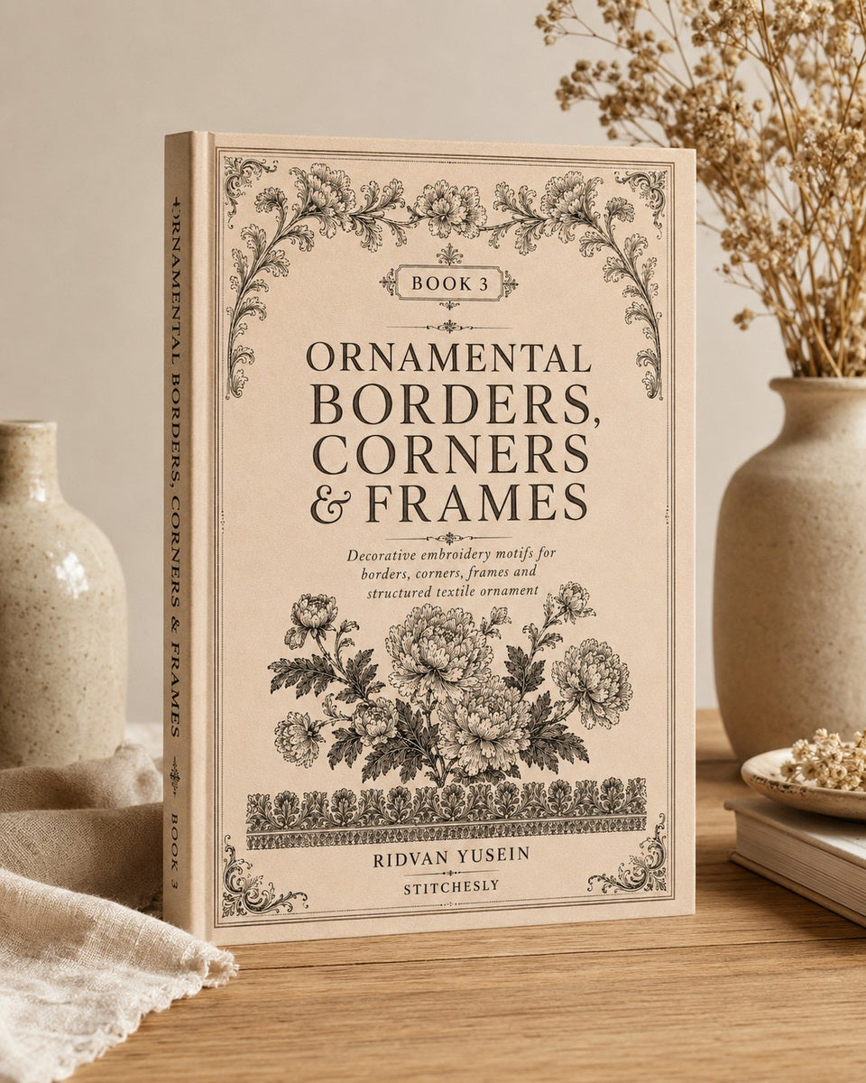 Ornamental Borders, Corners & Frames Book 2 Product Book 3 digital PDF embroidery design book - product image 34