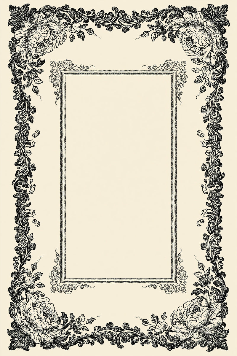 Rectangular Label Frame Kit Modular from Modular & Combine Friendly Embroidery Systems Book 4, a digital embroidery design reference for machine embroidery designs, embroidery patterns and frames and monogram spaces.