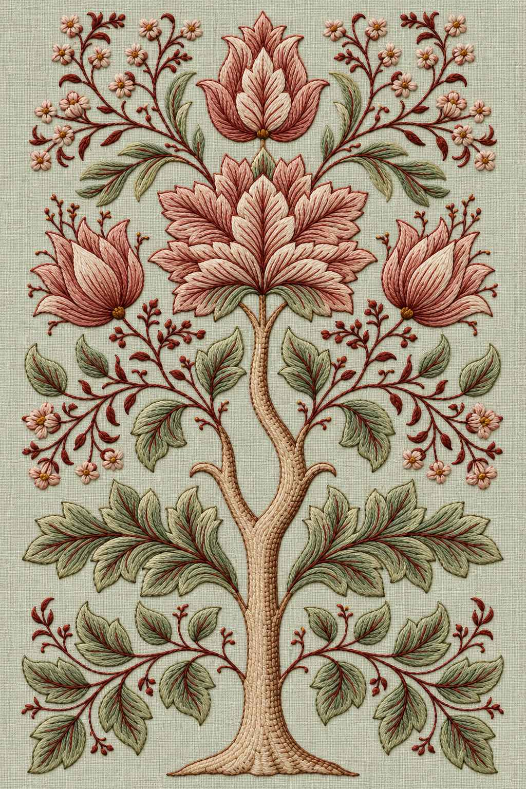 Jacobean & Crewel Embroidery - Book 4 | Digital PDF Embroidery Design Book | Hand embroidery example 15