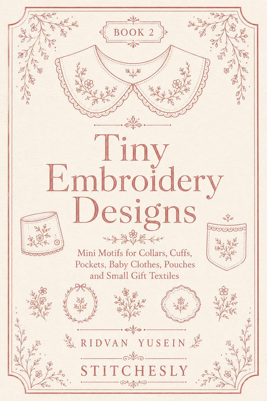 Tiny Embroidery Designs Book 36 Product Book 2 digital PDF embroidery design book - main cover / hero image 7