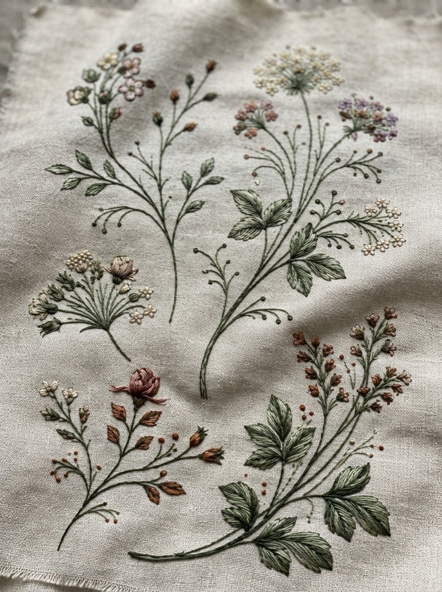 Victorian Sprig & Heirloom Botanicals Book 49 Product Book 6 digital PDF embroidery design book - product image 31