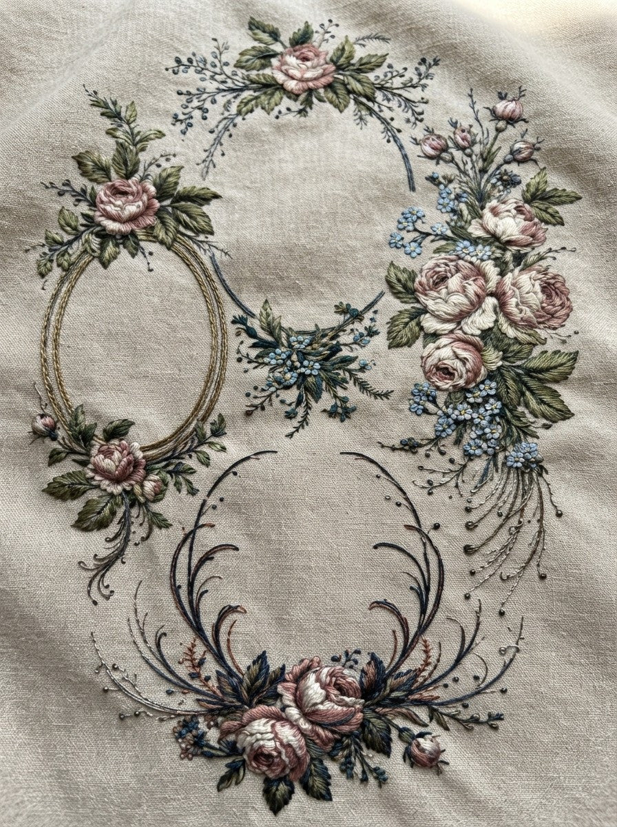 Victorian Sprig & Heirloom Botanicals Book 49 Product Book 3 digital PDF embroidery design book - product image 31