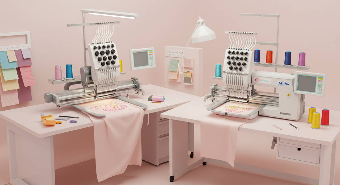Embroidery Machine Basics: Understanding Different Types and Their Functionalities