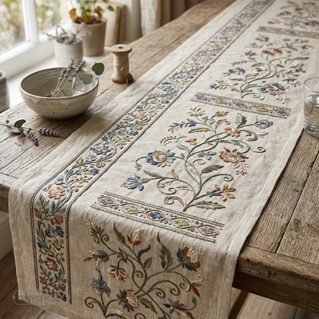 Long Format Designs machine embroidery collection cover with stitched design examples