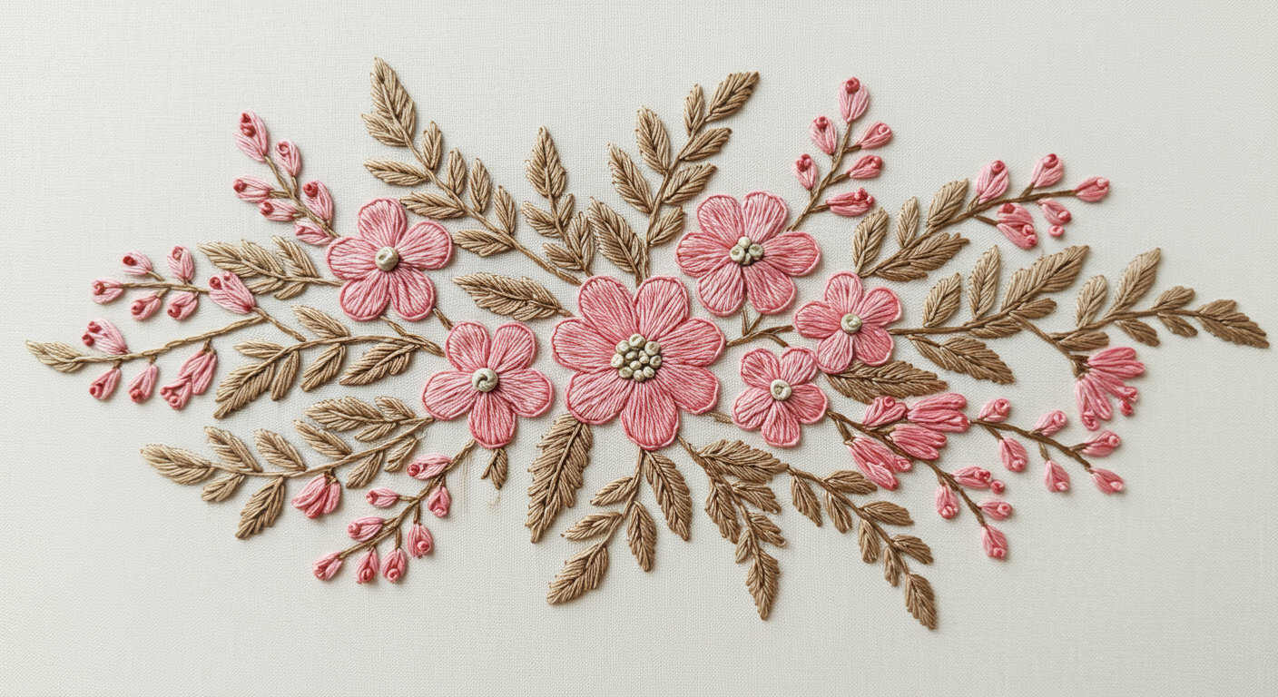 Botanical Embroidery Designs