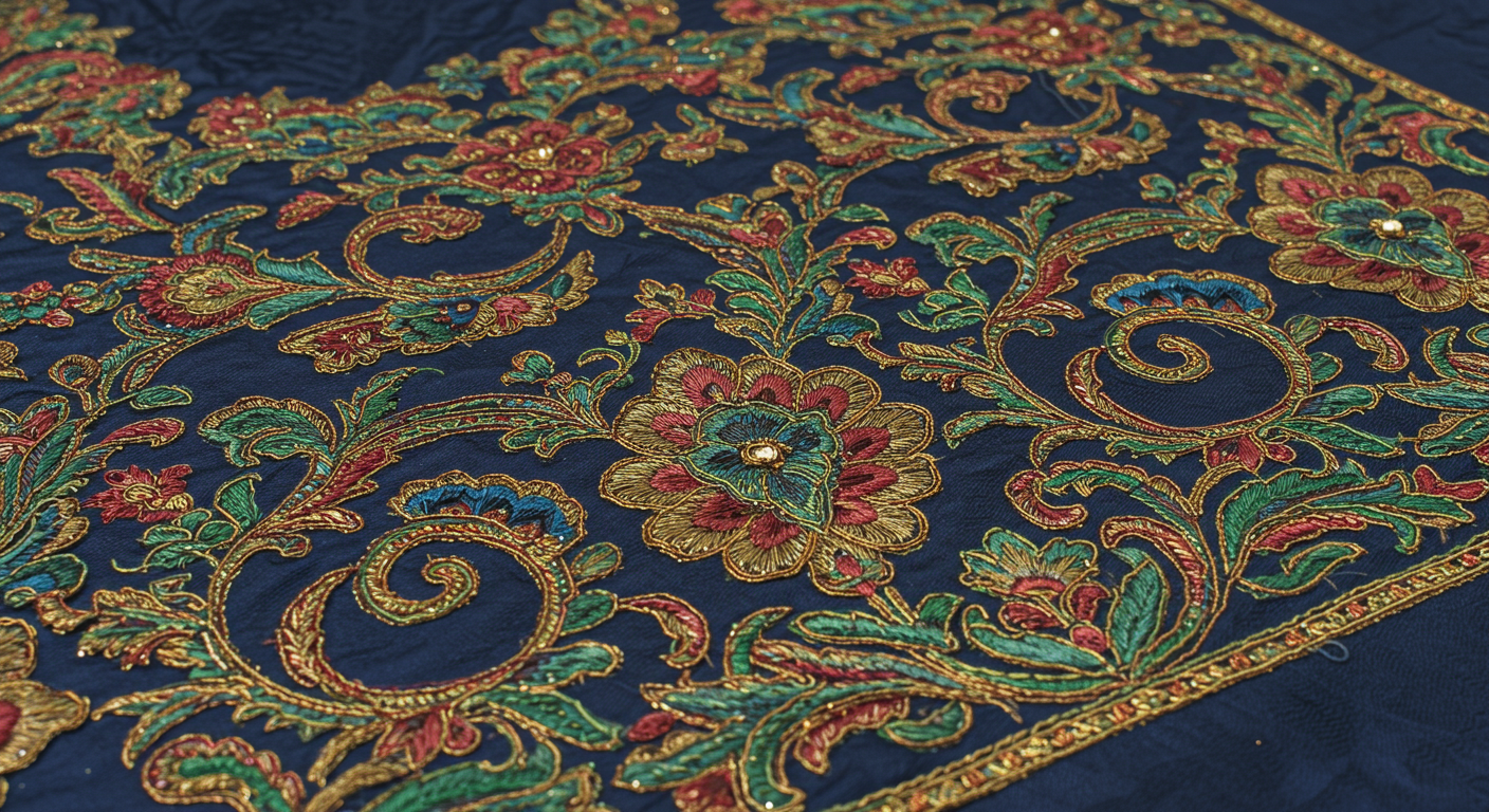 Mughal / Persian-Inspired Embroidery