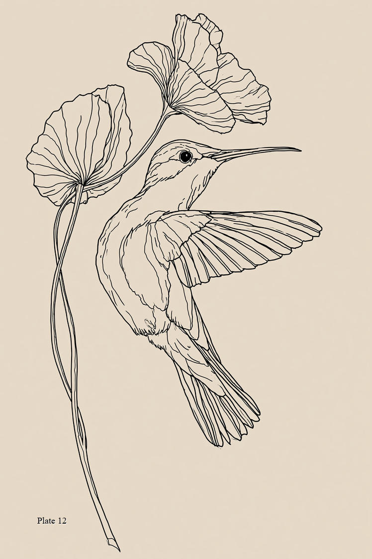 Vogel-Stickerei - Buch 1 | Digitales PDF-Stickdesign-Buch