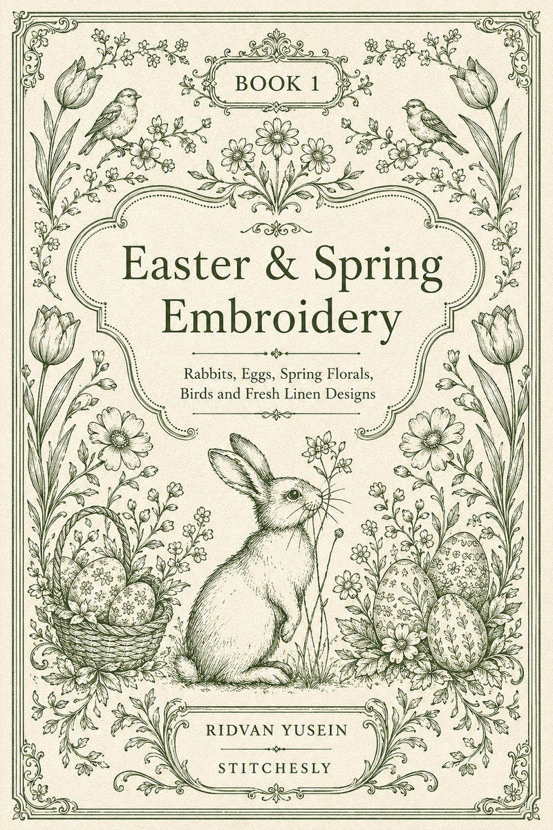 Easter And Spring Embroidery 1 Book 03 from Easter & Spring Embroidery Book 1, a digital embroidery design reference for machine embroidery designs, embroidery patterns and seasonal embroidery motifs.